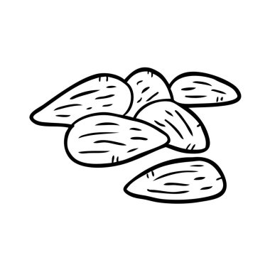 çizim için bir badem