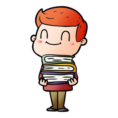 vektör çizim karikatür adam