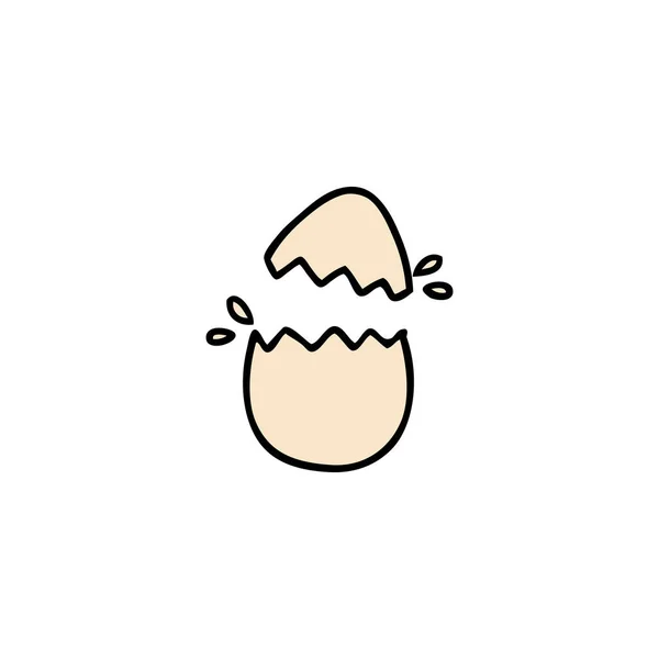 Ilustración Vectorial Huevos Para Incubar Dibujos Animados — Archivo Imágenes Vectoriales