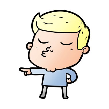 surat asmayı karikatür modeli adam