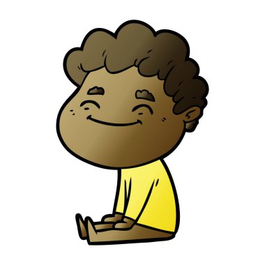 vektör çizim karikatür adam