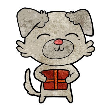 köpek mevcut ile çizgi film