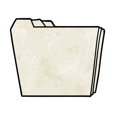 vektör çizim karikatür iş klasörler