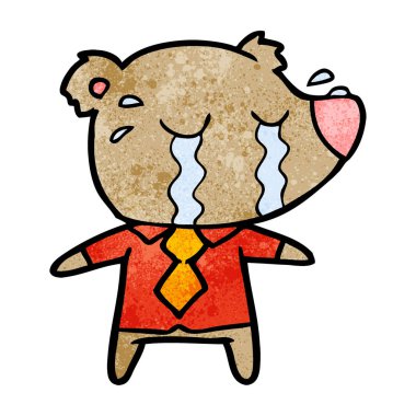 forması ayı ağlıyor çizgi film