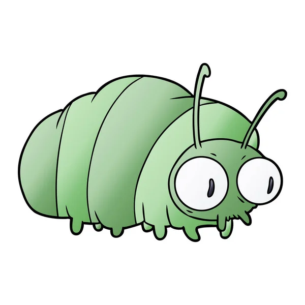 Illustration Vectorielle Bug Drôle Dessin Animé — Image vectorielle
