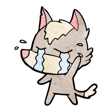 Çizgi film kurdunun vektör çizimi