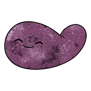 vektör çizim karikatür mesane