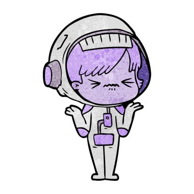 karışık çizgi film alan kız