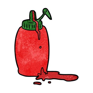 vektör çizim karikatür domates