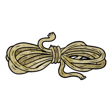 vektör çizim karikatür ip