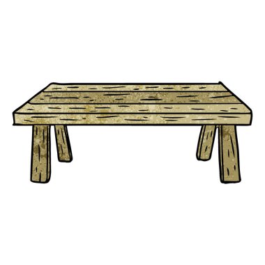 vektör çizim karikatür tablo