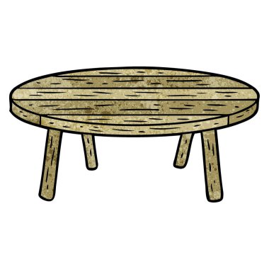 vektör çizim karikatür tablo