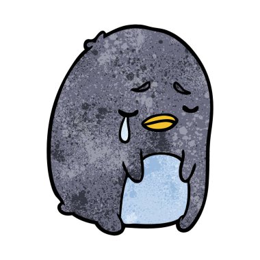 Çizgi film Penguen 'in vektör çizimi