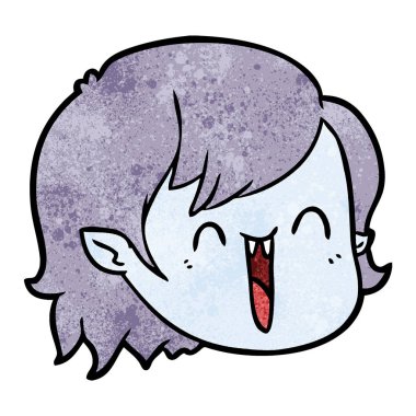 Çizgi filmdeki vampir kız suratı