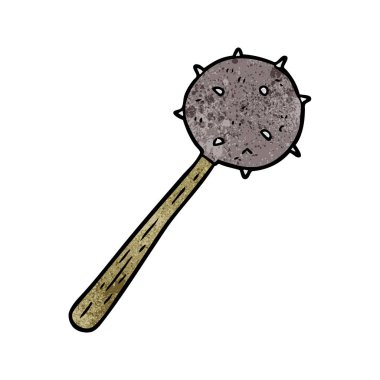 çizgi film Ortaçağ topuz silah