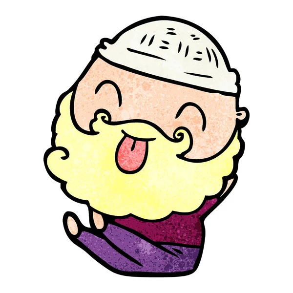 dilini sakallı adam oturuyor