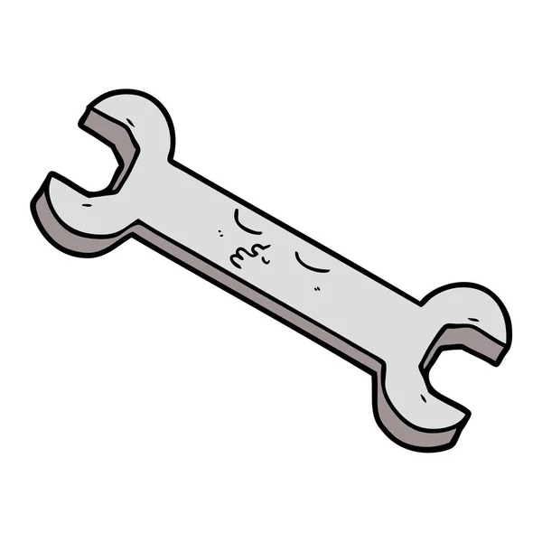 Vektorové Ilustrace Kreslené Klíč — Stockový vektor