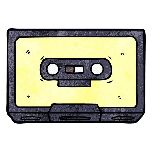 Bande Dessinée Vieille Cassette — Image vectorielle