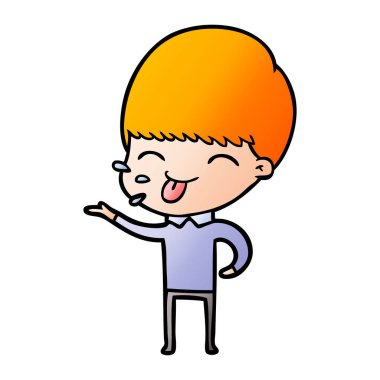 vektör çizim karikatür adam