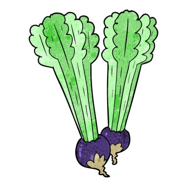 vektör çizim karikatür beetroots