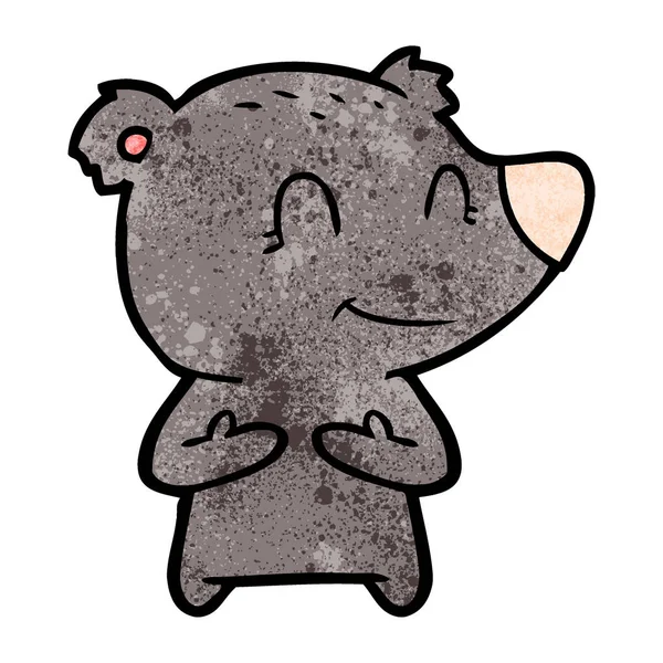 Векторна Ілюстрація Мультяшного Ведмедя — стоковий вектор