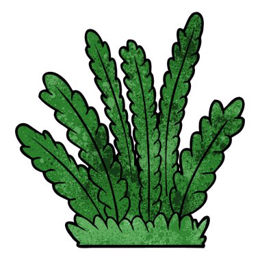 vektör çizim karikatür büyüyen bitkiler