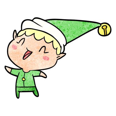 Çizgi film Mutlu Noeller Elf