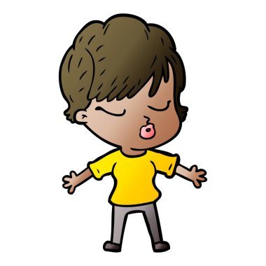 çizgi film gözleri kadınla kapat