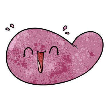 vektör çizim karikatür mesane