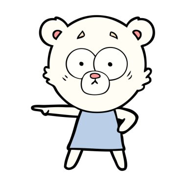 gergin kutup ayısı çizgi film