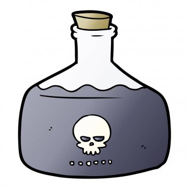 suikastçı zehir şişe çizgi film