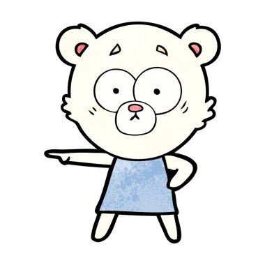 gergin kutup ayısı çizgi film