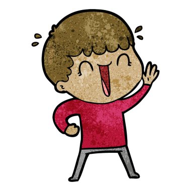 çizgi film adam sallayarak