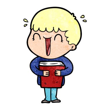 çizgi film adam kitap