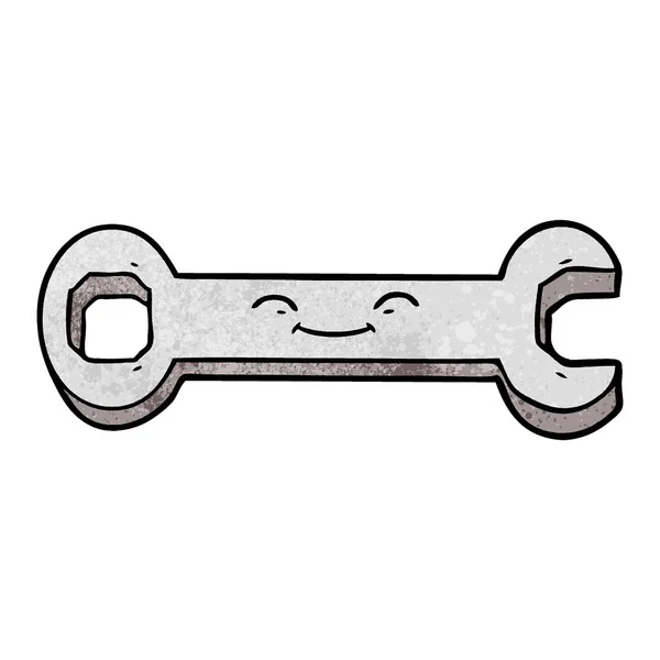 Vektor Illustration Tegneserie Spanner – Stock-vektor