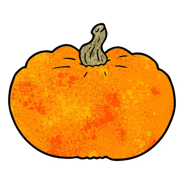 Vector Illustration Cartoon Pumpkin — Stock Vector