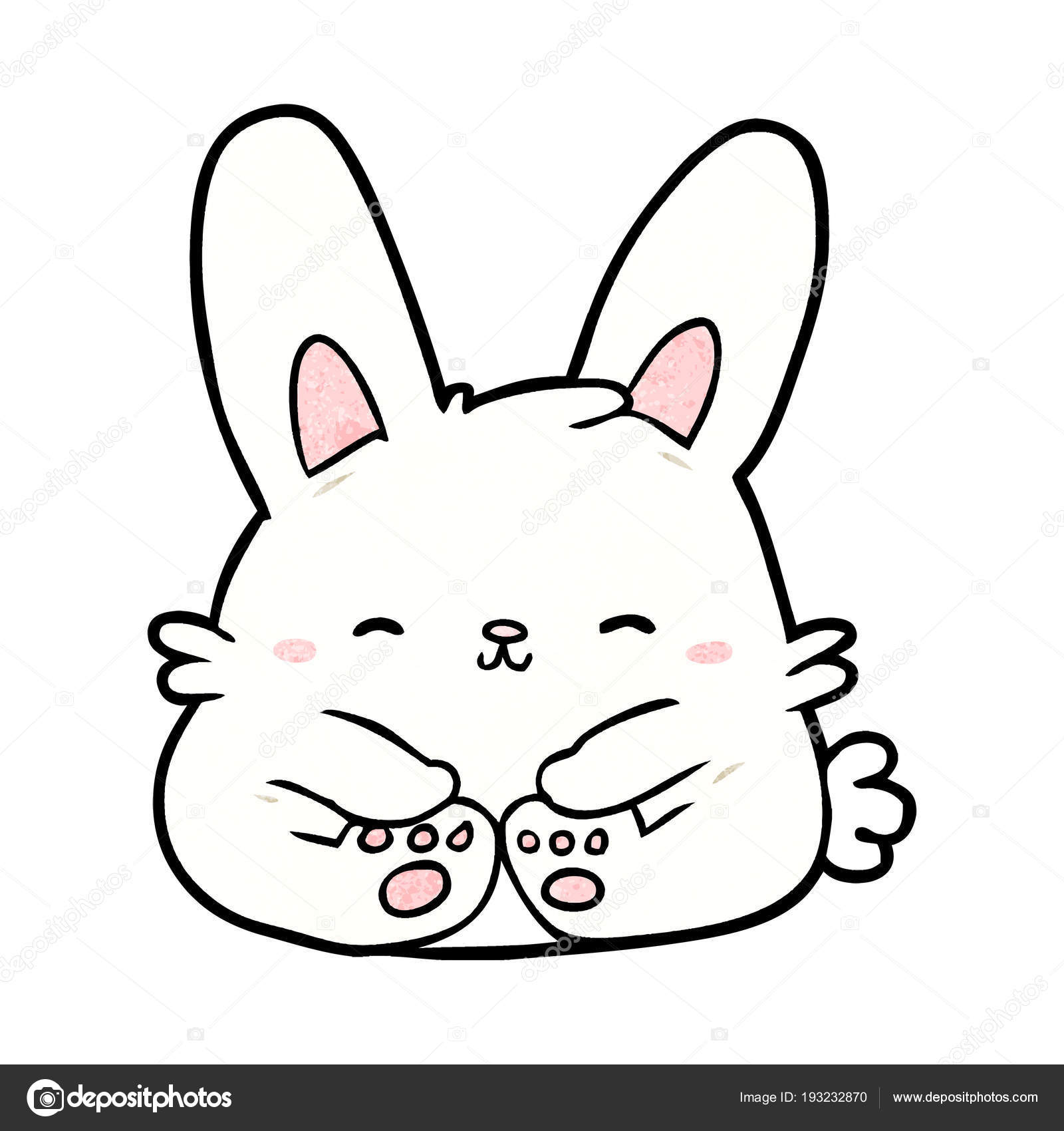 Cute Cartoon Bunny Rabbit Vector Image By C Lineartestpilot Vector Stock Cute Cartoon Bunny Rabbit Vector Image By C Lineartestpilot Vector Stock