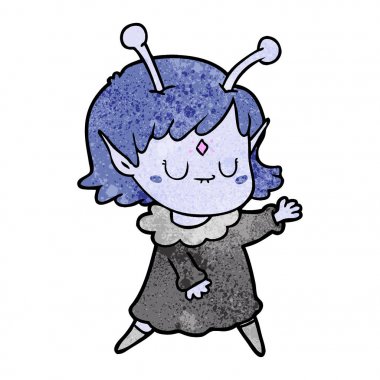 çizgi film yabancı kız dans