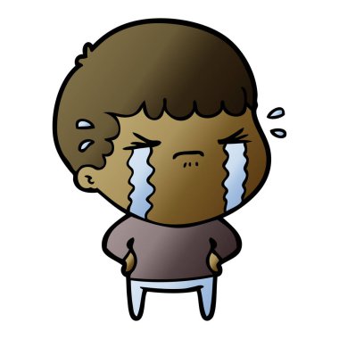 vektör çizim karikatür adam