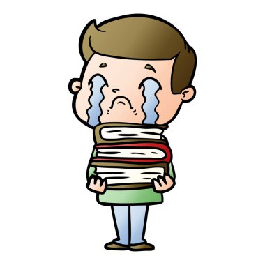 vektör çizim karikatür adam