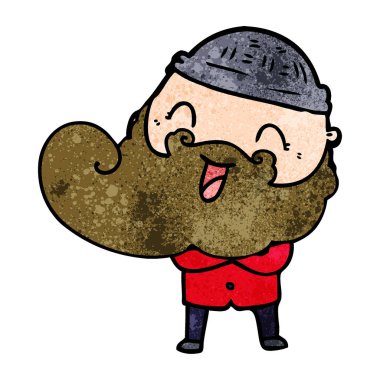 Çizgi film ayısının vektör çizimi