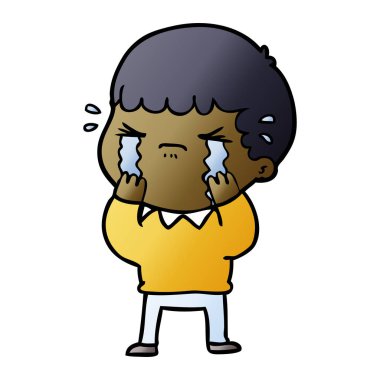 vektör çizim karikatür adam