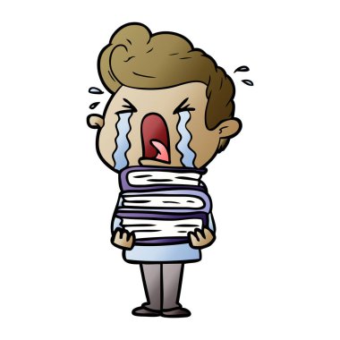 vektör çizim karikatür adam