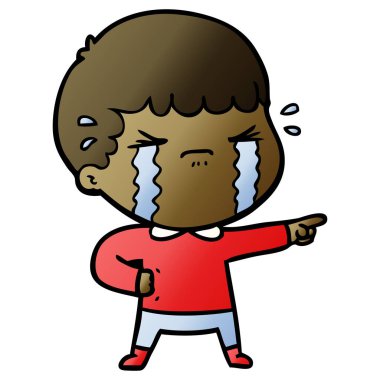 vektör çizim karikatür adam