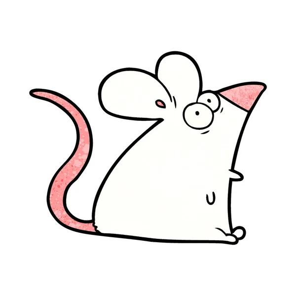 Vector Illustratie Van Cartoon Muis — Stockvector