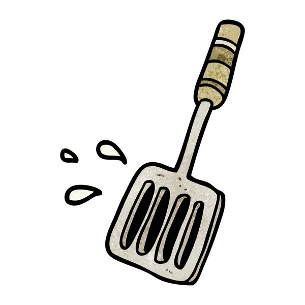 Outil Spatule Cuisine Dessin Animé — Image vectorielle