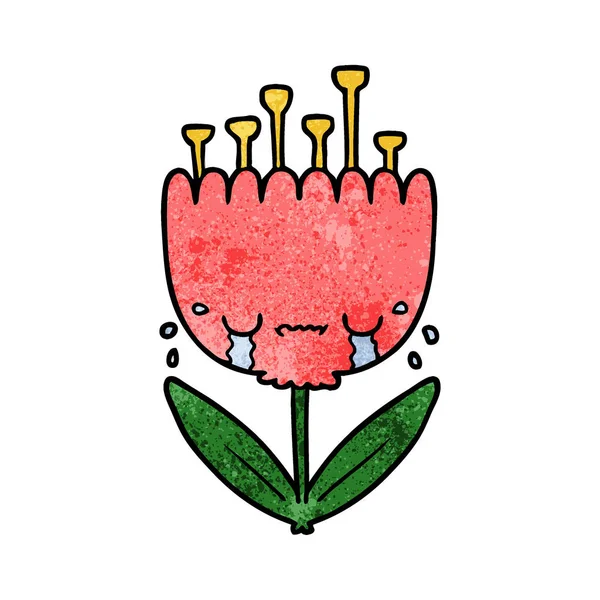ภาพเวกเตอร ของดอกไม การ — ภาพเวกเตอร์สต็อก