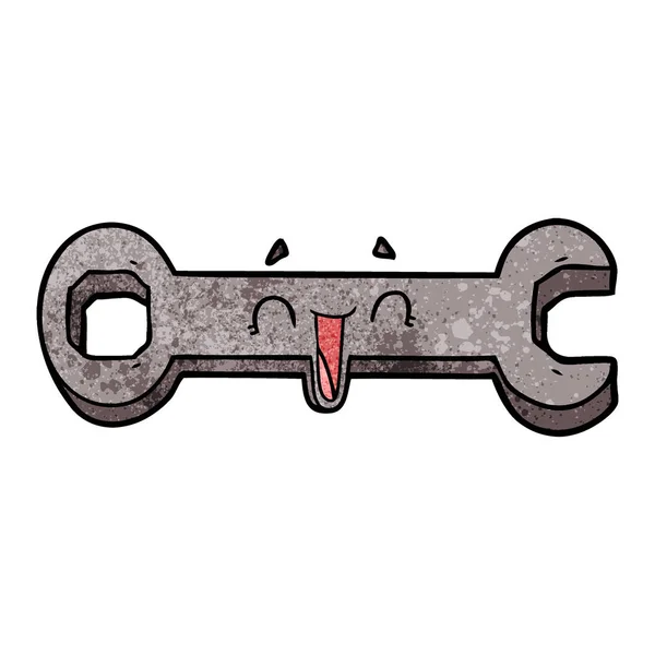 Vectorillustratie Van Cartoon Spanner — Stockvector