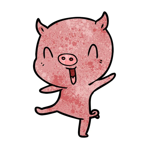 Illustration Vectorielle Porc Dessin Animé — Image vectorielle