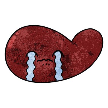 vektör çizim karikatür mesane